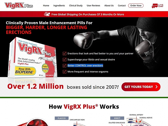 VigRX Plus Erectile Dysfunction Pills